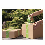 NNEDSZ 1x Eco Green Packing Tape 50mmx66m - 100% Recycled Adhesive Tesa 58156