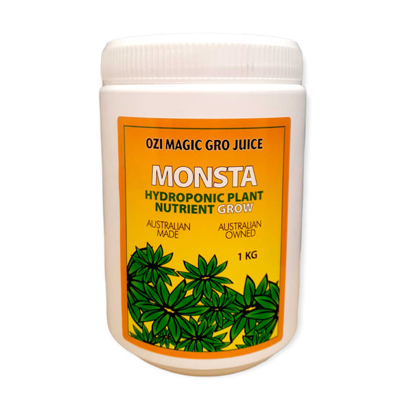 NNEDSZ 1Kg Monsta Grow Powder - Hydroponic Plant Formation Nutrient - Ozi Magic Gro
