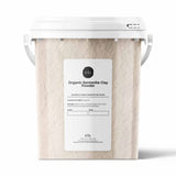 NNEDSZ 1.1Kg Organic Sodium Bentonite Clay Powder Tub Bucket - Cosmetic Montmorillonite