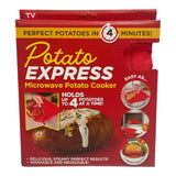 NNEDSZ Microwave Potato Cooker - Reusable Perfect Potato Baked Steaming Express Sleeve