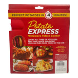 NNEDSZ Microwave Potato Cooker - Reusable Perfect Potato Baked Steaming Express Sleeve