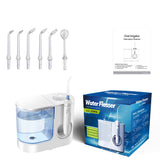 NNEDSZ Water Jet Dental Flosser 1000ml White - Electric Oral Pressure Irrigator