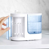 NNEDSZ Water Jet Dental Flosser 1000ml White - Electric Oral Pressure Irrigator