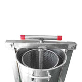 NNEDSZ Honey Wax Press 10L - Capping Stainless Steel Manual Presser 23cm Barrel Beekeep