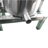 NNEDSZ Honey Wax Press 10L - Capping Stainless Steel Manual Presser 23cm Barrel Beekeep