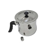 NNEDSZ Bee Wax Melter Pot 1.4L Stainless Steel Double Boiler - Candle Making Beekeeping