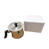 NNEDSZ Bee Wax Melter Pot 1.4L Stainless Steel Double Boiler - Candle Making Beekeeping