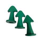 NNEDSZ 3pc Caulking Nozzles with Plastic Scraper - Sealant Applicator Accessory Tool