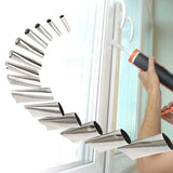 NNEDSZ 14pc Stainless Steel Caulking Nozzles - Sealant Applicator Accessory Tool Set