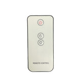 NNEDSZ Essential Oil Aroma Diffuser and Remote - Grey 240ml Flame Fire Style Air Humidifier