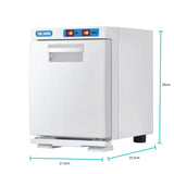NNEDSZ 5L White Electric Towel Warmer Mini UV Steriliser Cabinet Hot Heater Sanitiser