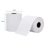 NNEDSZ 5x Thermal Paper Rolls 80x80mm -  47.5m Register EFTPOS POS Receipt Bulk