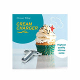 NNEDSZ 50x Cream Chargers - GreatWhip NO2 Nitrous Oxide Food Use Whip Bulb Canisters