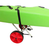 NNEDSZ Collapsible Kayak Trolley - Folding Beach Canoe Boat Transporter Cart