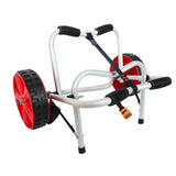 NNEDSZ Collapsible Kayak Trolley - Folding Beach Canoe Boat Transporter Cart