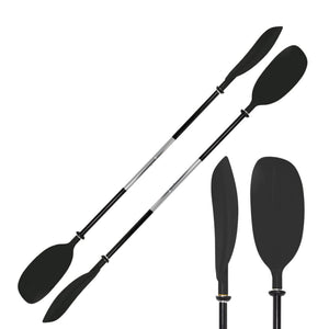 NNEDSZ 2.17M Kayak Paddle - Curved Blade Position Shift Oar Aluminium Shaft