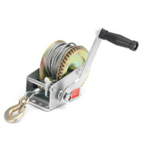 NNEDSZ 1200lb Manual Hand Winch Steel Wire - Boat Jet Ski Marine Trailer Crank 500KG