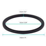 NNEDSZ For Nutribullet RX Gasket Black Seal Ring - Suits 1700W 1700 N17-1001 Blade
