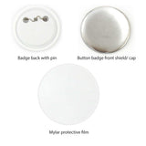 NNEDSZ Button Badge 25mm Mould + 500x 25mm Badges - Craft DIY Hobby