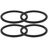 NNEDSZ 4x For Nutribullet RX Gasket Black Seal Ring - Suits 1700W 1700 N17-1001 Blade