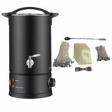 NNEDSZ 10L Candle Wax Heater Black With Tap And Accessories - Candle Wax Melter