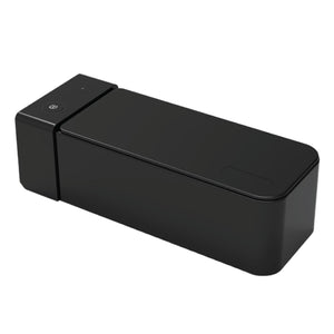 NNEDSZ 600ml Ultrasonic Jewellery Cleaner Mini Black - Personal Portable Sonic Bath