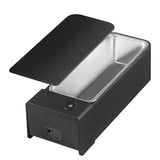 NNEDSZ 600ml Ultrasonic Jewellery Cleaner Mini Black - Personal Portable Sonic Bath