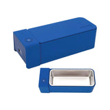 NNEDSZ 600ml Ultrasonic Jewellery Cleaner Mini Blue - Portable Personal Sonic Bath