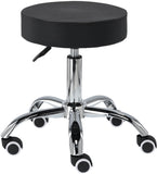 NNEDSZ Salon Stool - Adjustable Swivel Round Chair - Pedicure Beauty Hairdressing