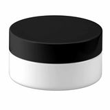 NNEDSZ 5x 100g Plastic Cosmetic Jar + Lids - Empty White Cream Container