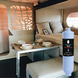 NNEDSZ Inline Water Filter - RV Caravan Hose - Activated Carbon KDF Cartridge - YW003