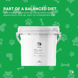 NNEDSZ 1Kg Dog Treat Beef Liver Pieces Bucket - Dehydrated Australian Healthy Puppy Chew