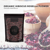 NNEDSZ 250g Organic Hibiscus Rosella Flower Crushed - Dried Herbal Tea Supplement