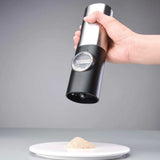NNEDSZ Electric Salt and Pepper Grinder - 70ml One Press Battery Operated Shaker Mill