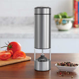 NNEDSZ Electric Salt and Pepper Grinder - One Press Battery Operated Shaker Mill