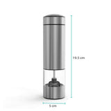 NNEDSZ Electric Salt and Pepper Grinder - One Press Battery Operated Shaker Mill