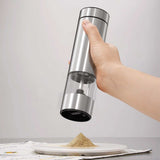 NNEDSZ Electric Salt and Pepper Grinder - One Press Battery Operated Shaker Mill
