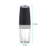 NNEDSZ Automatic Gravity Electric Salt and Pepper Grinder - Battery Operated Shaker Mill