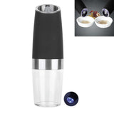 NNEDSZ Automatic Gravity Electric Salt and Pepper Grinder - Battery Operated Shaker Mill