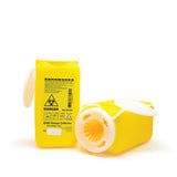 NNEDSZ 1.4L Sharps Container Needle Biohazard Bin Disposal - Medical Waste Collector