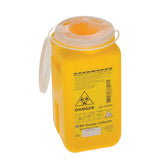 NNEDSZ 1.4L Sharps Container Needle Biohazard Bin Disposal - Medical Waste Collector