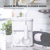 NNEDSZ Water Jet Dental Flosser 600ml White - Electric Oral Pressure Tooth Irrigator