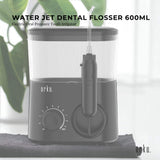 NNEDSZ Water Jet Dental Flosser 600ml Black - Electric Oral Pressure Tooth Irrigator
