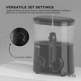 NNEDSZ Water Jet Dental Flosser 600ml Black - Electric Oral Pressure Tooth Irrigator
