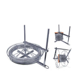 NNEDSZ Tooleroo Three Way Fence Wire Spinner Dispenser Reel - Barbed and Plain Coil Winder
