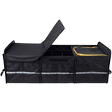NNEDSZ Car Boot Organiser With Cooler - Collapsible Storage Box For Trunk