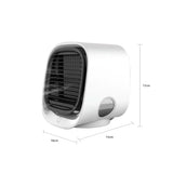 NNEDSZ USB Mini Air Purifier - Portable Desktop Air Conditioner Cooling Fan With Water