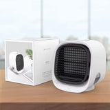 NNEDSZ USB Mini Air Purifier - Portable Desktop Air Conditioner Cooling Fan With Water