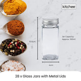 NNEDSZ 4 Tier Metal Spice Rack - Kitchen Pantry Herb Storage Organiser