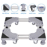 NNEDSZ Adjustable Appliance Base Stand - Lock Wheel Trolley For Washing Machine Fridge